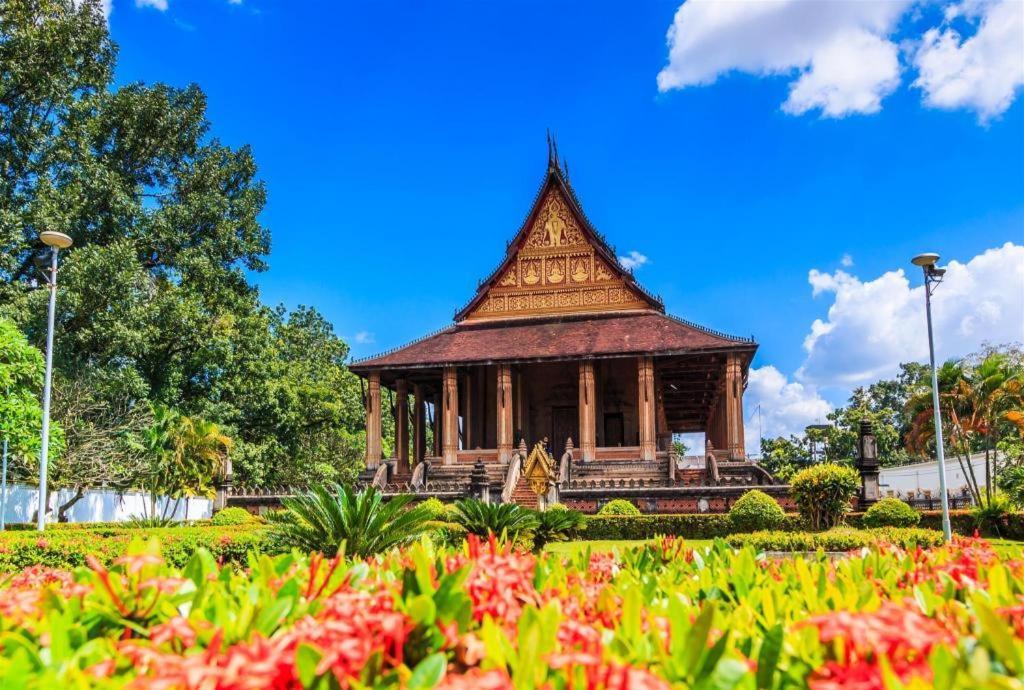 Lao Orchid Hotel Wientian Zewnętrze zdjęcie